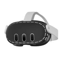 Silikon-Schutzbrille für Meta Quest 3 | Schwarz