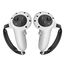 Protections de manettes en silicone + support pour Meta Quest 3S, 3 | Gris