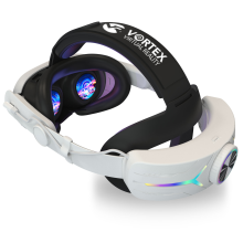 Sangle de tĂŞte Sangle Elite avec batterie 8000 mAh | pour Meta Quest 3S, Quest 3