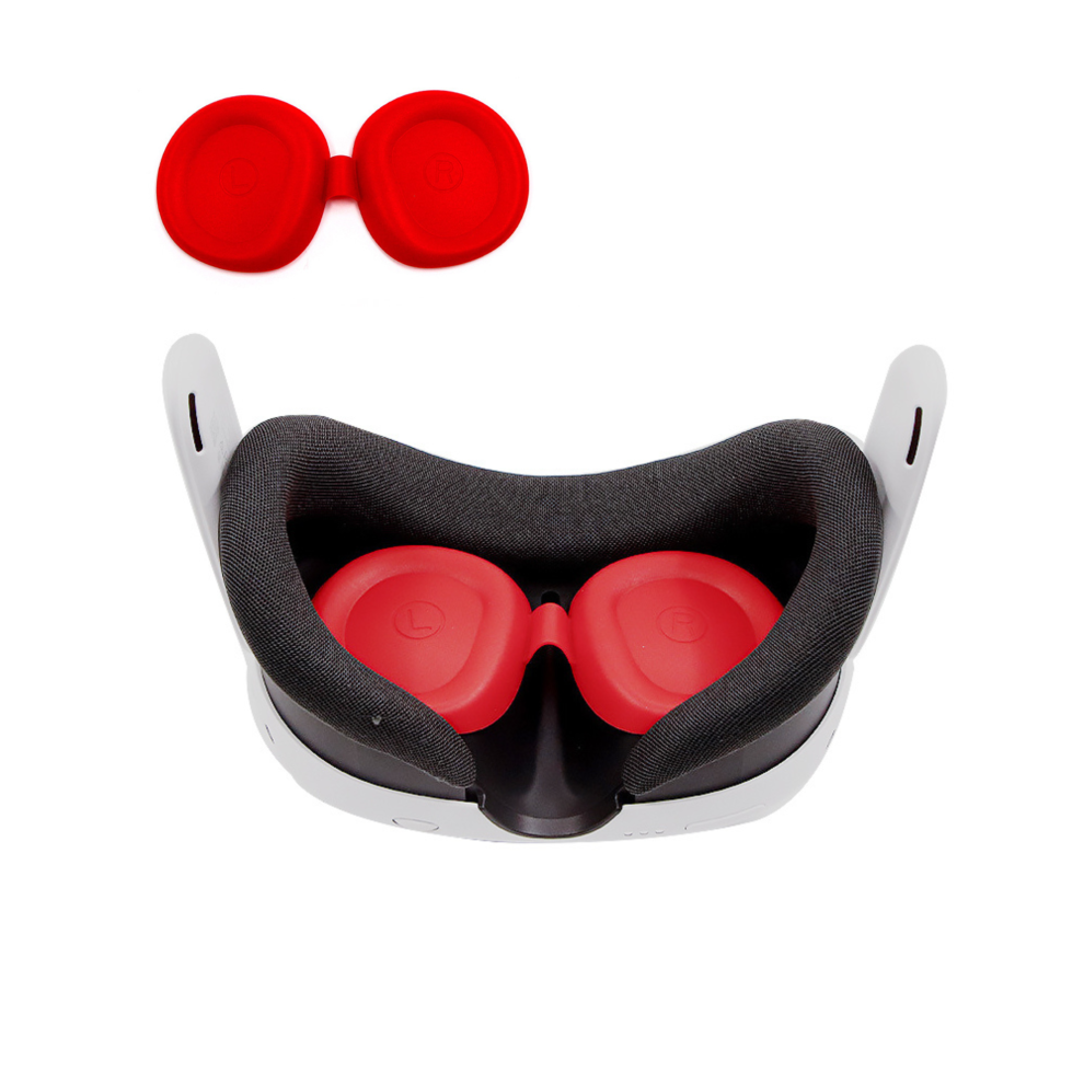 Silicone Lens Protectors For Meta Quest 3 | Red 5904501312059