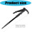 Adjustable Aluminum Walking Stick Ergonomic Bent 4