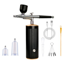 Air Brush 0.3mm/0.5mm Gravitational Feed Airbrush-Black 0.3mm
