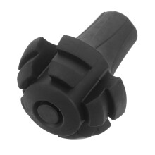 Trekking Pole Tip Set Snow Accessories for Poles Black PVC