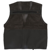 Utilityvest voor heren, geschikt voor buitenactiviteiten, visvest, lichtgewicht, ademend mesh vest met meerdere zakken, sneldrogend, mouwloos ontwerp