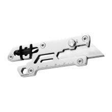 Quality Stainless Steel Utility Knife Comfortable Grip Minimalist For Lovers Outdoor And silver