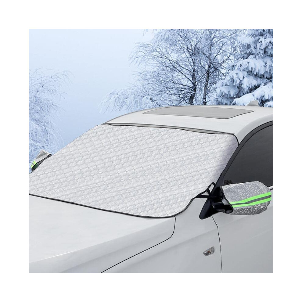 Car Windscreen Cover, Heavyduty Thick Weatherproof Frost Snow Uv Dust Waterresistant 9001264205317
