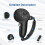 Silikon-Controller-Hüllen + Halter für Meta Quest 3S, 3 | Schwarz 4