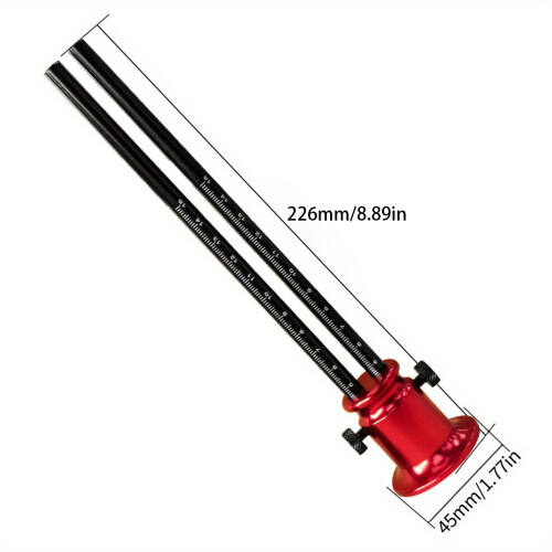 Professional Carpentry Layout Tool Marking Scriber With-Black 1
