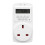 Electrical Outlet Timer, Programmable Digital Timer for Home Automation, 12/24 Hour Cycle with Countdown Function, Multifunctional Timer Switch for Ap 8