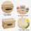 Decorative Collapsible Storage Solutions with Dustproof Lid, Foldable Design for Home, Bedroom (Stable Structure) 3