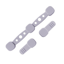 Silicone Air Fryers Magnetic Fasteners Heat-grey Square