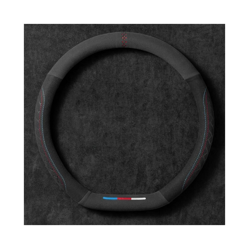 Car Steering Wheel Cover Leather For Avenger 2022 Model Antislip Breathable Size D Interior Accessories 9119770076618