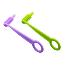 Spiral Cutter Blade Hand Cutter Potato Carrot Cucumber Vegetable Spiral Knife Plastic Cutting Tool Random Colour Purple