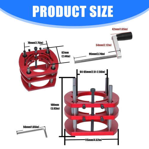 Router Lift Base For Precise Woodworking 4Claw Clamping System 2