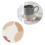 Heat Resistant Absorbent Diatomite Coaster For Hot Drink-C 3