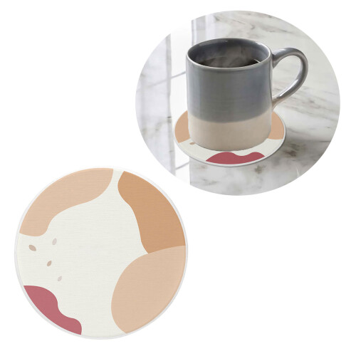 Heat Resistant Absorbent Diatomite Coaster For Hot Drink-C 2