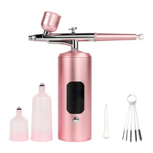 High Efficiency 7.4V Wireless Air Pumps Sprayer Guns-pink color
