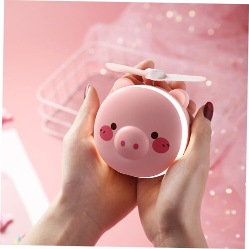 SchminkspiegelFan USB fan Mini Pink 1 1