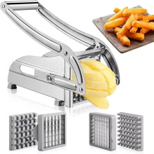 Potato Cutter Professional Stainless Steel with 2 Blades 36/72 Holes