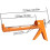 Comfort Grip Silicone Guns for Effortlessly Caulk Application in 3