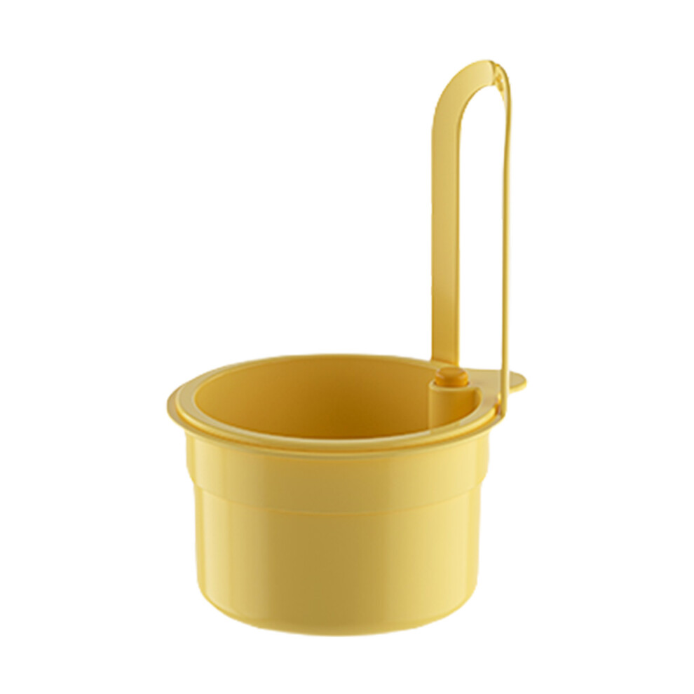 Abs Hanging Sink Basket Strainer Tray For Storage-Yellow 7754000924226