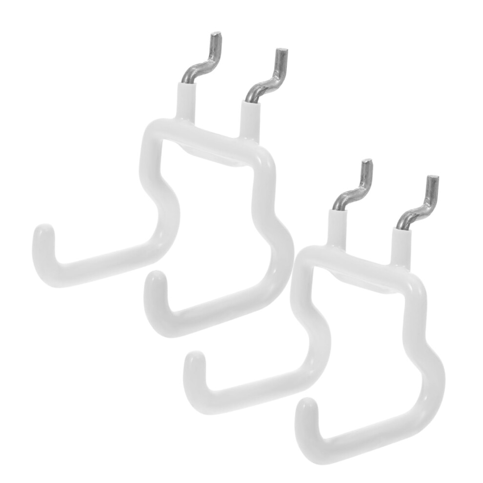 Pegboard Hooks 2Pack Heavy Duty Antislip For Garage Organization Hanging Tools And Ladders Fits Most Pegboards 9323874459189