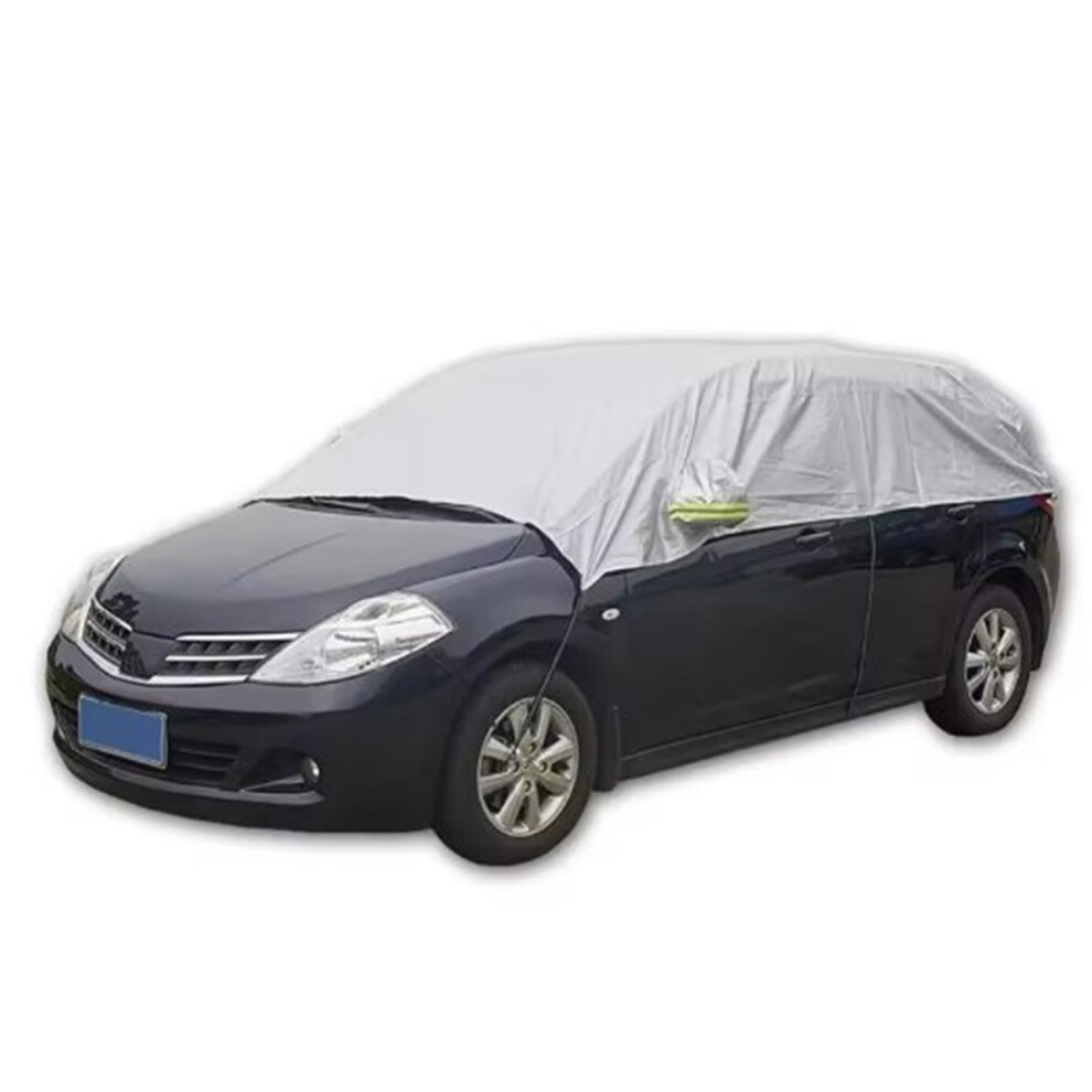 Universal Four Seasons Car Sunshade Cover Half Car Cloth Sunscreen Heat Insulation For Windshield Small Size 9339159679913