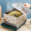 304 Stainless Steels Rice Noodles Roll Maker With-Double layer 3