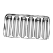 Sausage Mould Bread Machine Bread Hot Dog Mould Hot Dog Moulds Soap Mould Sausage Press DIY Hot Dogs Mould Hot Dog Making Mould Stainless Steel Silver