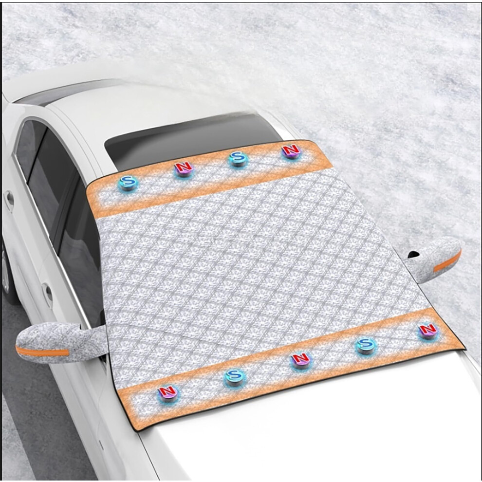 Magnetic Car Windshield Snow Cover For Nissan E12 Note 20122025, Waterproof Allseason Frost And Sun Protector 9119770077233