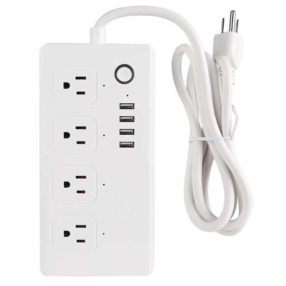 Eco-Friendly Power Solution, Energy-Saving Surge Protection, Wifi Smart Power Strip, With Remote Control & Scheduling, Voice-Controlled Smart Outlet, 9060116412877
