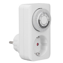 Mechanische 24-Stunden-Zeitschaltuhren für den Innenbereich, programmierbare Doppelsteckdosenschalter, automatische elektrische Geräte für Lampen