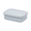 Multifunctional Silicone Meal Container-Gray Rectangle 700ml 1