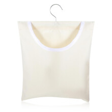 Linen Clothes Peg Bag with Hanging Hook, Storage for 100 Pegs, beige