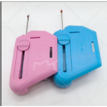 2Pcs 2-In-1 Adjustable Seam Guide, Magnetic Seam Guide For Sewing Machine With Built-In Seam Ripper, Polygonal Hemmer Tool With Scale For DIY Sewing P
