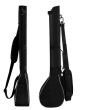 Golf Travel Bag Golf Sunday Bag Nylon Golf Practice Bag Holds 3 Golf Clubs for Golf Clubs / Travel Black Silver