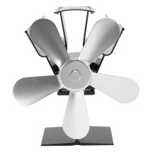 Kompakter, wärmebetriebener Ofenventilator, flüsterleiser Betrieb, optimale Wärmeverteilung, thermisch gesteuerter Stellantrieb,