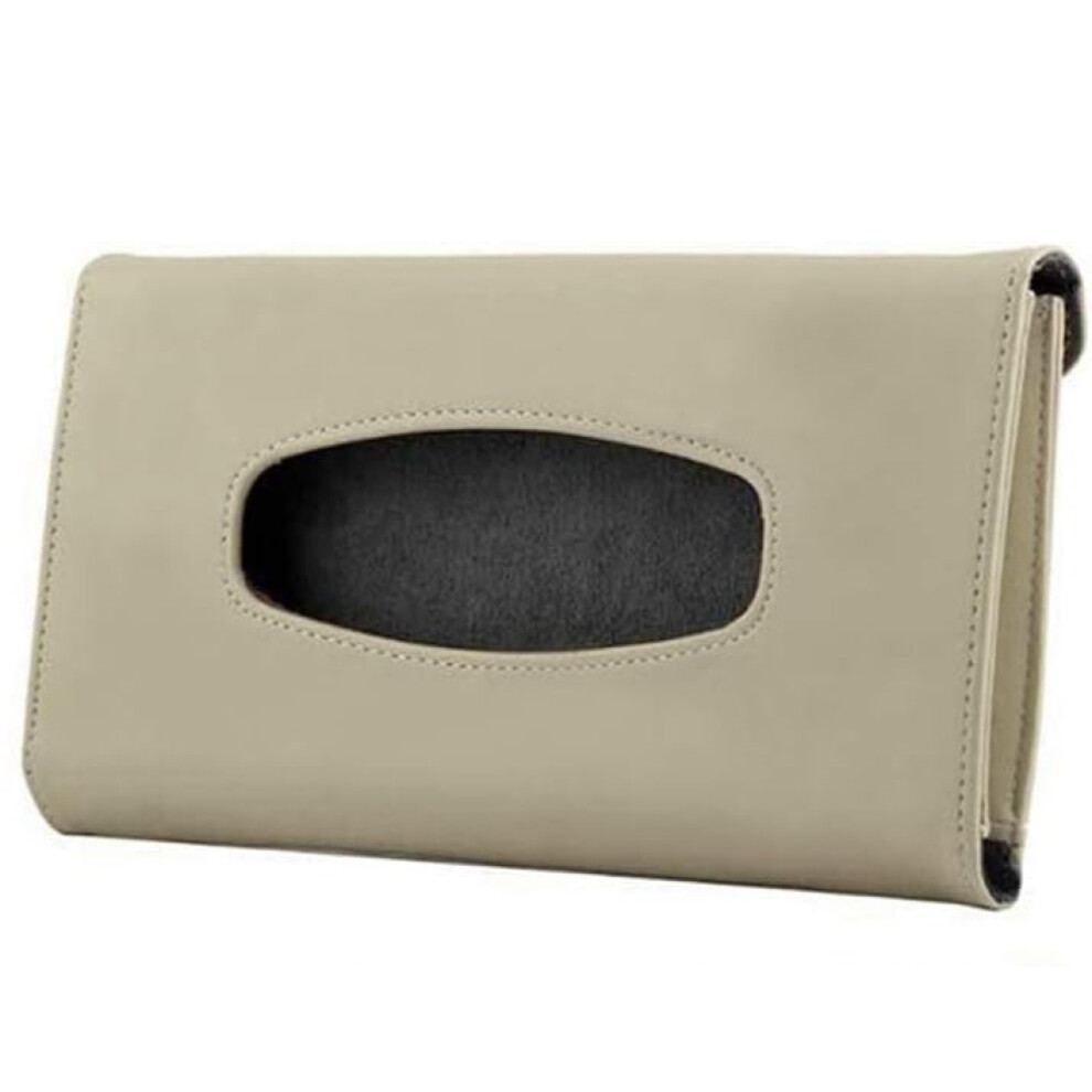 Convenient Car Tissue Organizer, Reusable For Universal Auto, Classic Design, Space-Saving 9554910624975