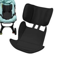 Headrest for Baby Car Seat, Pram, Ergonomic, Comfortable, Soft Insert Black