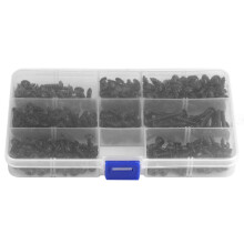 Roestwerende zelfborende schroeven met flenskop, premium materiaal, huidvriendelijk, robuust, duurzaam, corrosiebestendig, koolstofstalen