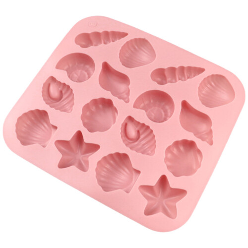 Nonstick Chocolate Molds Sea Star Shell Silicone Molds Mousses