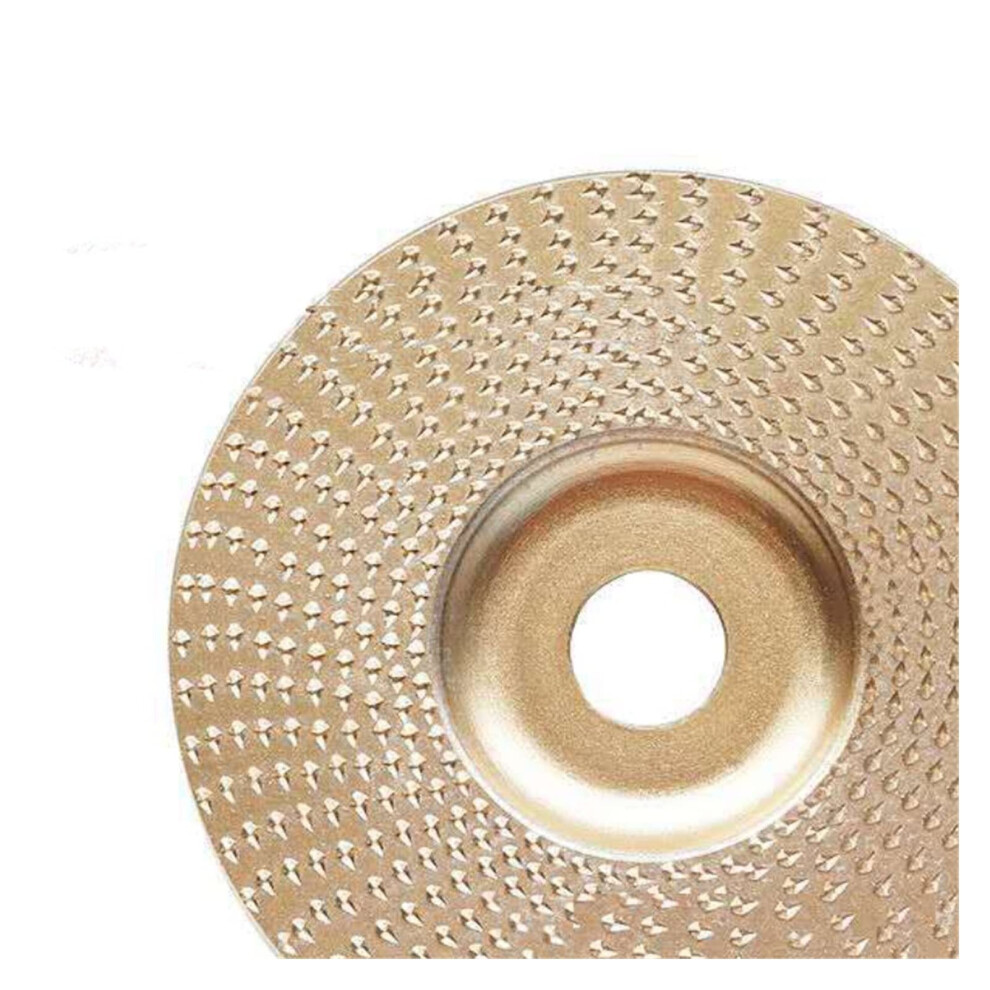 Wood Grinding Wheel Disc For Angle Grinder 4Inch Bore Abrasive Disc Wood Carving And Sanding Tool 9323874460475