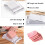 Luncheon Meat Slicing Tool, Ham Slicing Tool, Egg Slicer, Soft Fruit (White) 3