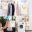Clothes Peg Bag for Hanging, Peg Basket for Storage, beige, briefcase 5