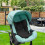 Headrest for Baby Car Seat, Pram, Ergonomic, Comfortable, Soft Insert Black 2