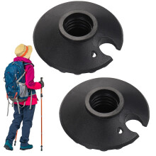 Snow Plates, Set of 2 NonSlip Ski Pole Baskets, ShockAbsorbing Snow Mud Basket