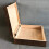 Artisanal Wooden Box, Large Rectangular Organizer with Solid Wood Charm 8