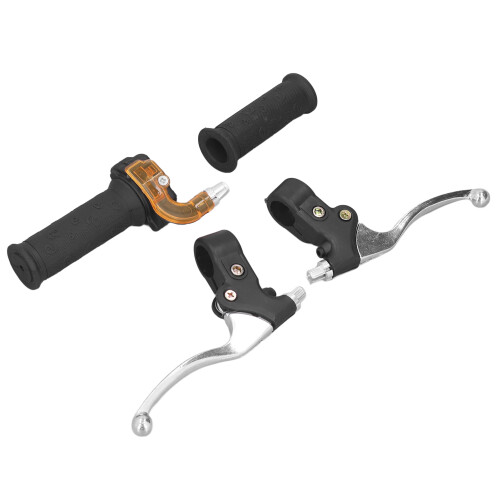 22mm Motorräder Twist Gasgriffe Bremshebel Set 2