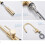 Sensor Touch Kitchen Faucets Brushed Gold Brass Touch Activated Sink Faucet, Deck Mount PullDown Sprayer 4