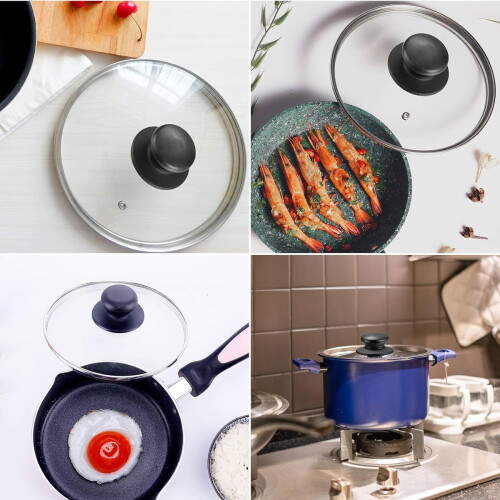 Easy Cleaning Universal Cookware Lid Knobs, Comfortable Grip Heat Resistant Replacement, For Your Kitchen Routine, Non-Slip Bakelite Easy Install, Phe 1